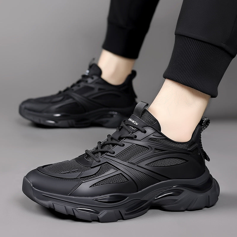 Men's Selected Four Dad Trendy Platform Breathable Men's Sports Shoes