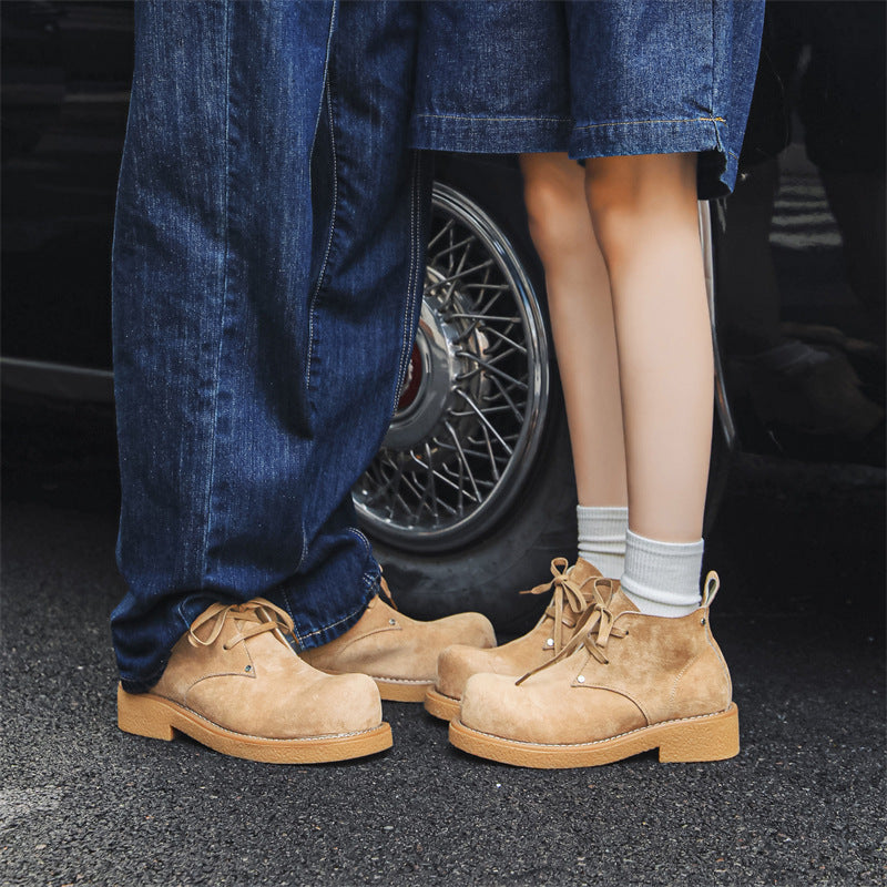 Men's Worker Retro Trendy Versatile Outdoor Men's Martin Boots