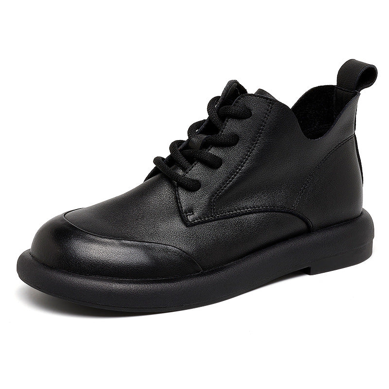 Women's & Men's Platform Martin First Layer Calf Veet Boots