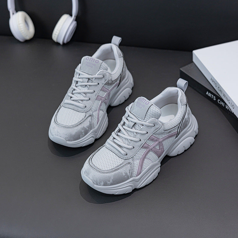Women's Dad Spring Mesh Breathable Plus Size Men's Shoes