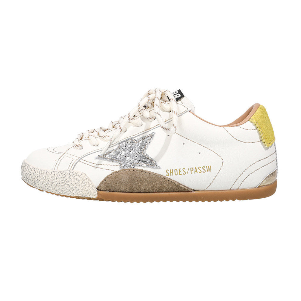 Women's Mom Thick Bottom Height Increasing Insole German Training White Argan Sneakers