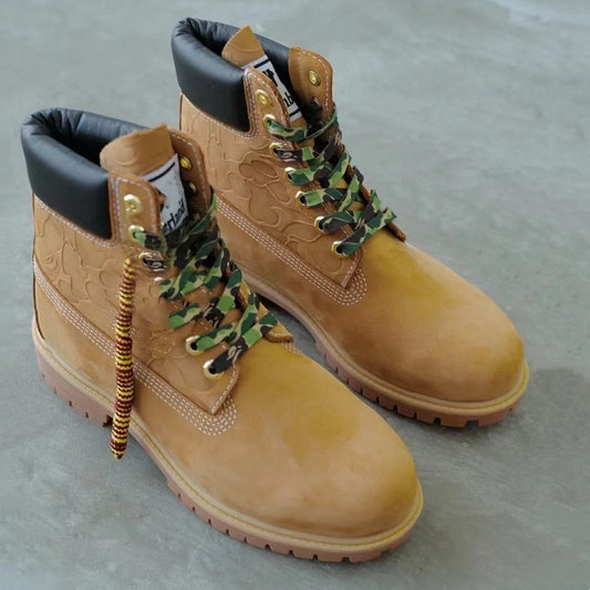 Elegant Men's Worker Waterproof Outdoor Couple Men's Martin Boots