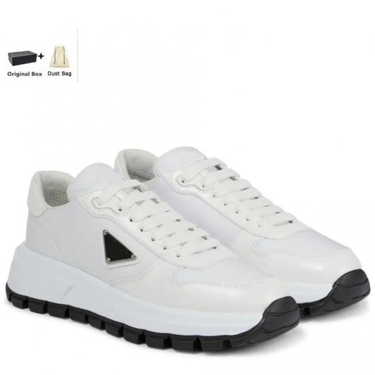 Summer Trendy Low Cut Cowhide Joint Business Leisure Tourist Men's Sports Shoes