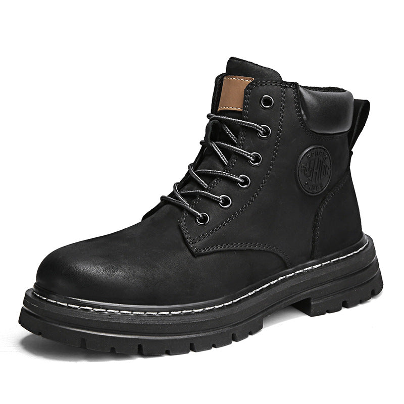 Women's & Men's Platform Height Increasing Leisure Male Couple Boots