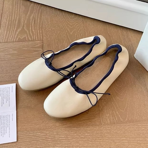 Women's Soft Soled Flats Shallow Mouth Ballet Small Single-layer Women's Fashion Shoes
