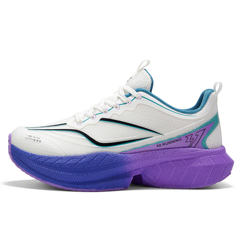 Men's Cushioning Rebound Professional Running Spring Breathable Mesh Lightweight Men's Sports Shoes