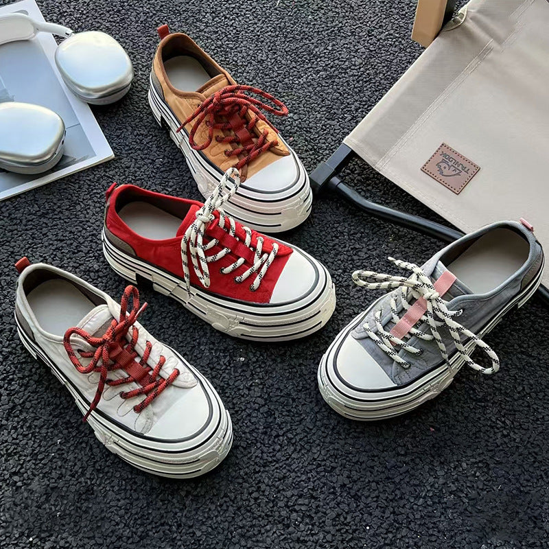 Women's Jack Purcell White Spring Thick Bottom Women's Shoes