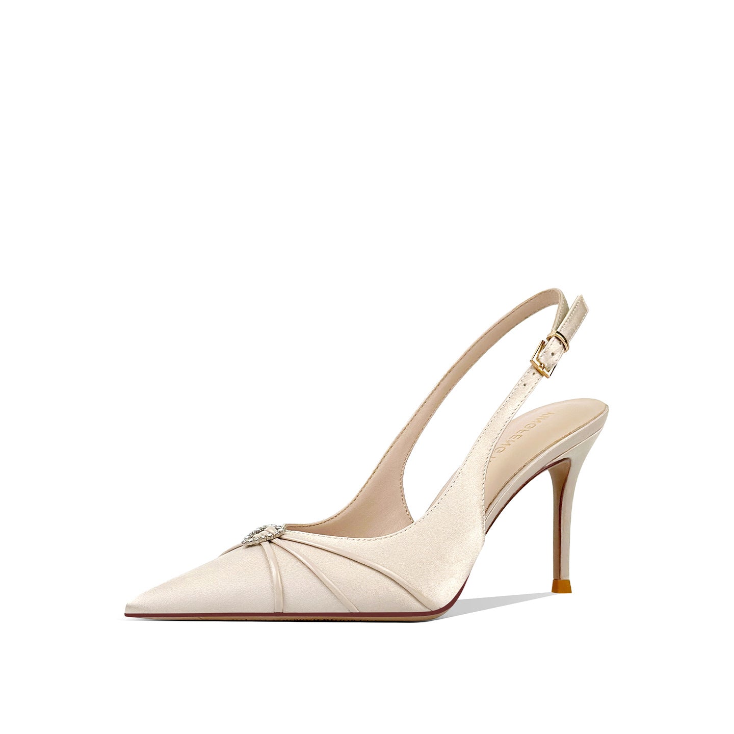 Women's Elegant Personality Pointed Toe Back Strap High Heeled Sandals