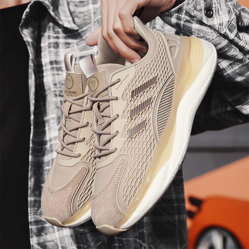 Men's Fashion Soft Bottom Lightweight Daddy Running Men's Shoes