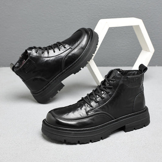 Classy Men's High-grade Slip-on Pure Comfort Men's Martin Boots