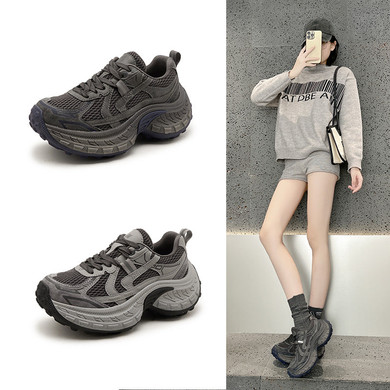 Women's Daddy Korean Style Street Niche Durian Retro Women's Sports Shoes