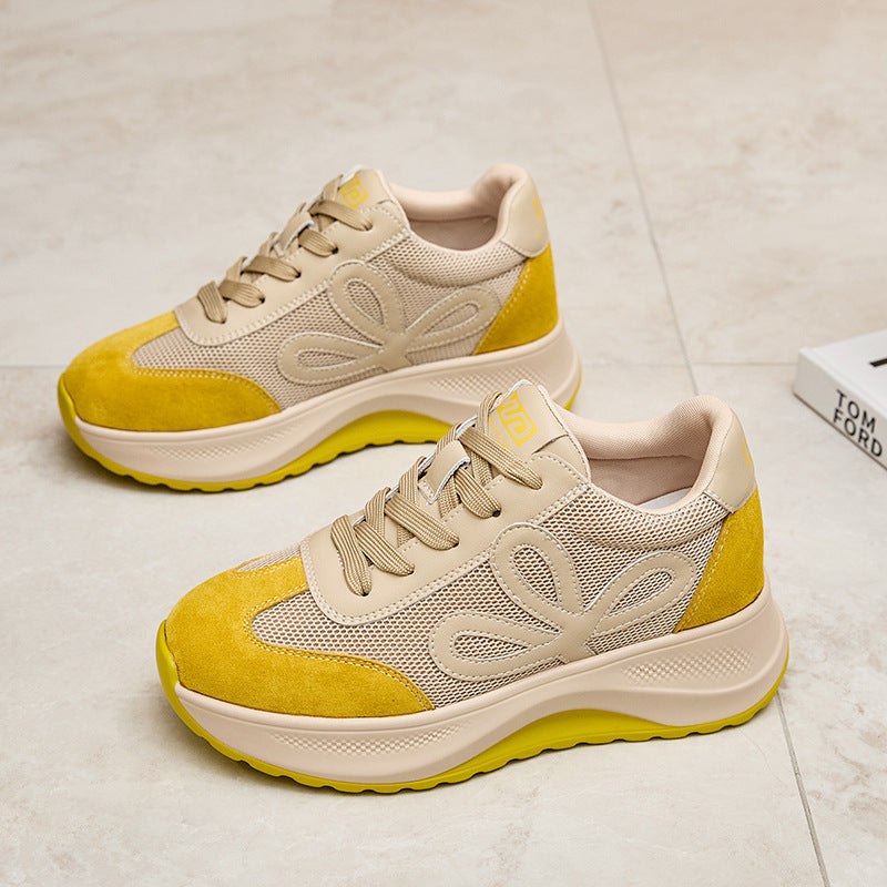 Women's Dad Female Platform Height Increasing Insole Men's Shoes