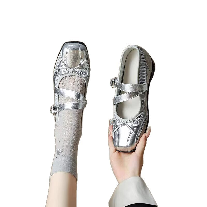 Women's Increasing Insole Mary Jane Classic Style Men's Shoes