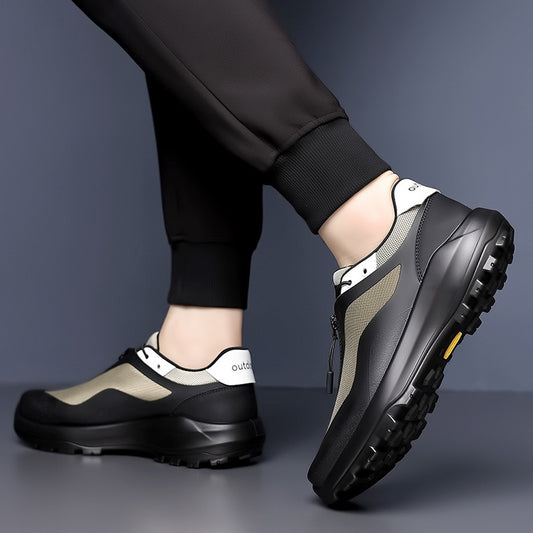 Men's Luxury High Quality Ice Silk Cloth Breathable Outdoor Mountaineering Men's Sports Shoes