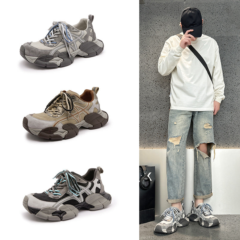 Women's & Men's Octopus Thick-soled Dad Spring Portable Trendy Sneakers