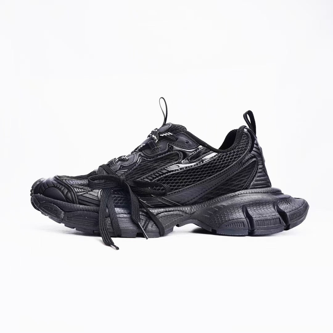 Women's & Men's Distressed Paris Dad Raise The Bottom Sneakers