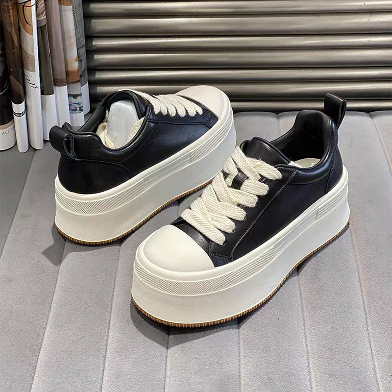 European Goods Spring Authentic Platform Heightened Easy Wear Fashion Casual Shoes