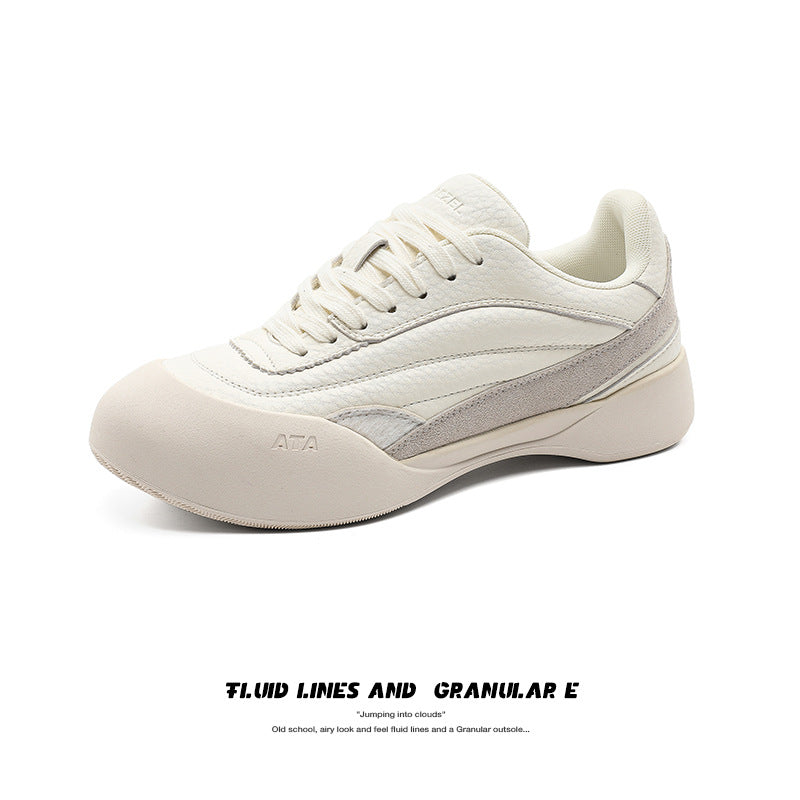 Men's Commuter Curve Wandering Wild Tide High-grade Leather Shoes