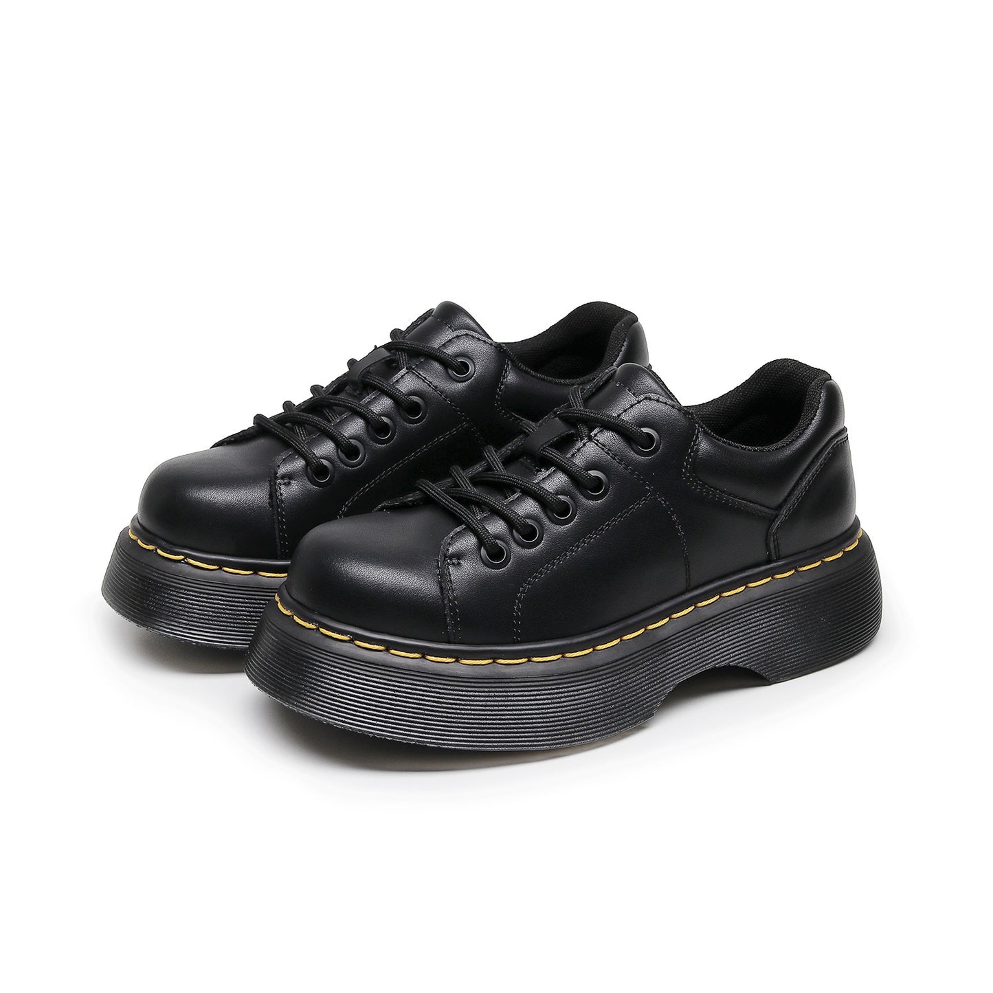Women's Platform Genuine British Ankle Soft Leather Shoes