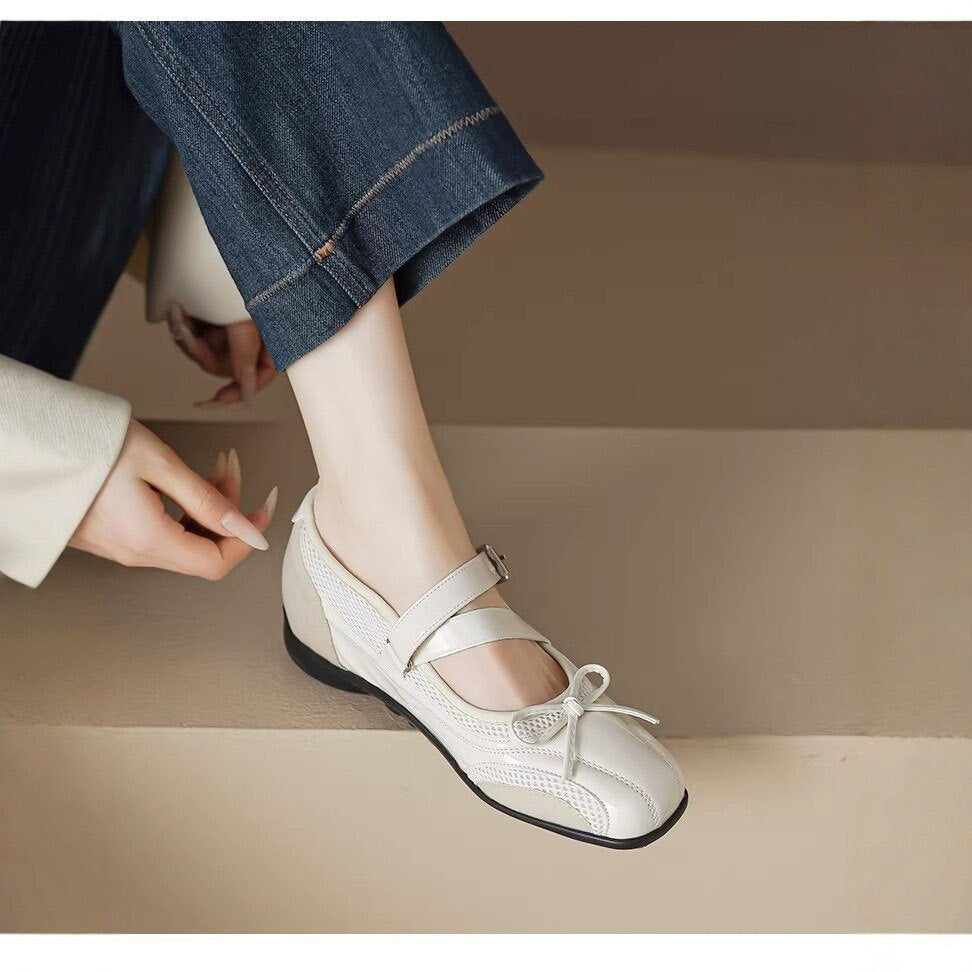 Women's Increasing Insole Mary Jane Classic Style Men's Shoes