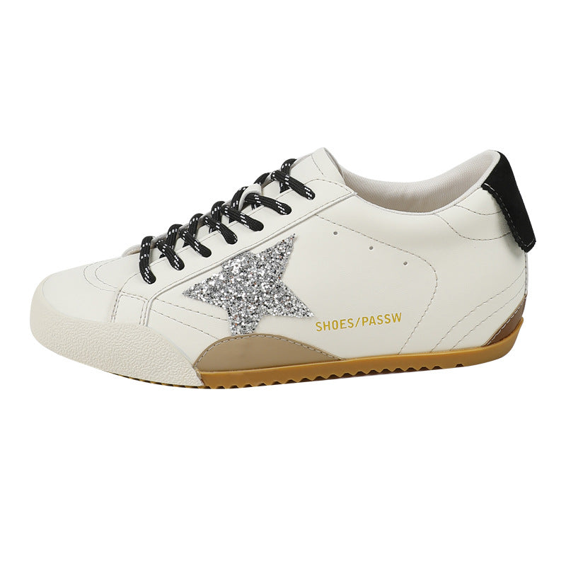 Women's Distressed Height Increasing Insole German Training Women's Casual Shoes
