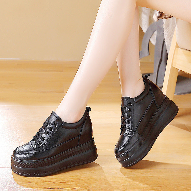 Women's Autumn Trendy Platform Wedge Fleece-lined With Women's Sports Shoes