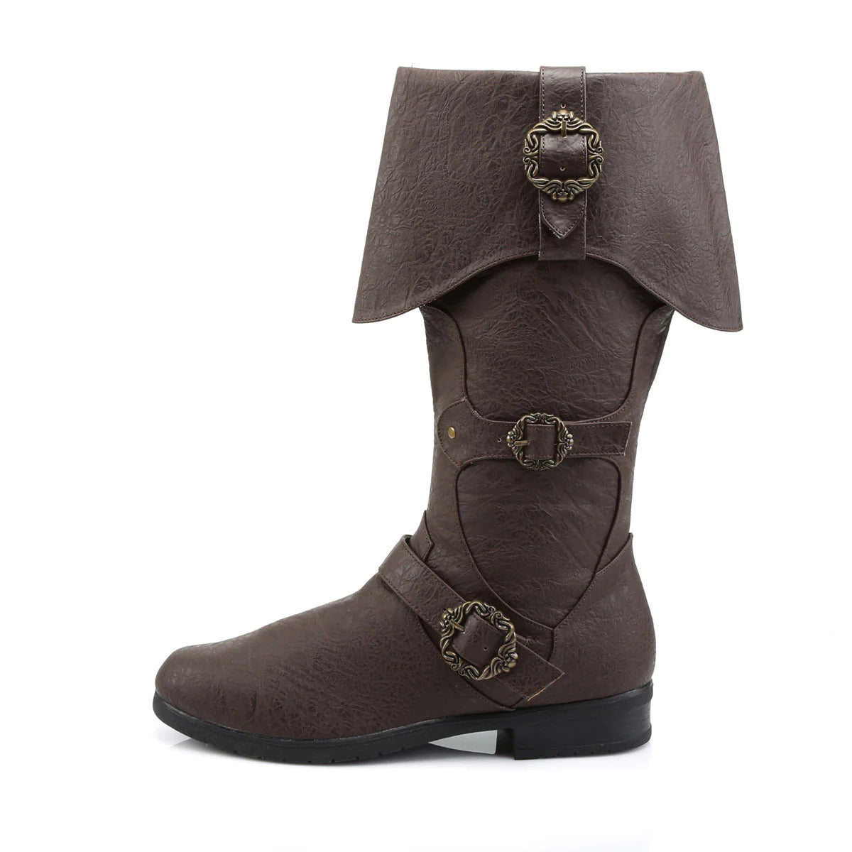 Classic Medieval Viking Force Laboratories Renaissance Men's Leather Boots