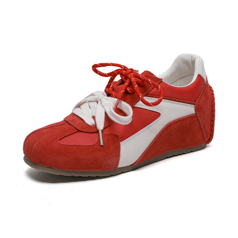 Women's Increasing Insole German Training For Good-looking Soft Bottom Not Tired Women's Casual Shoes