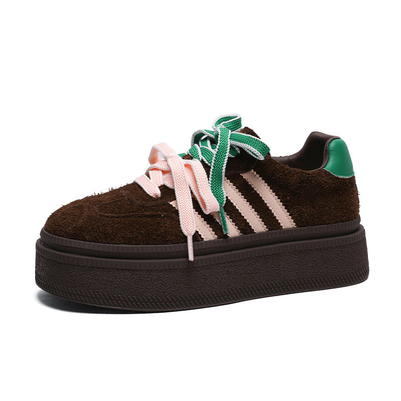 Women's Super Beautiful Flattering Training Genuine Platform Women's Sports Shoes