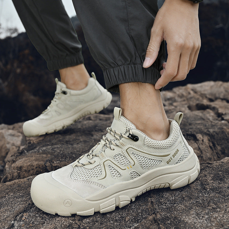 Men's Summer Mesh Soft Bottom Mountaineering Portable Outdoor Casual Shoes