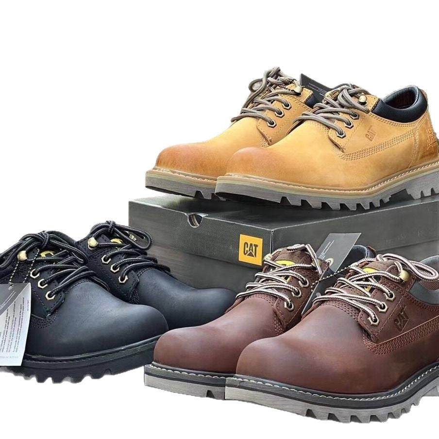 Men's Classic Carter Cowhide Low Top Outdoor Leisure Men's Sports Shoes