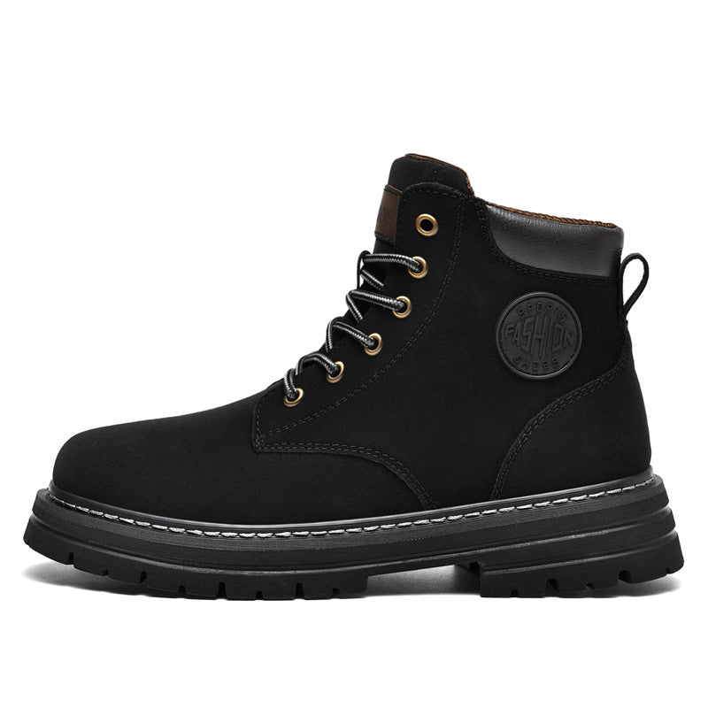 Men's Classic Worker Plus Size Outdoor Couple Men's Martin Boots