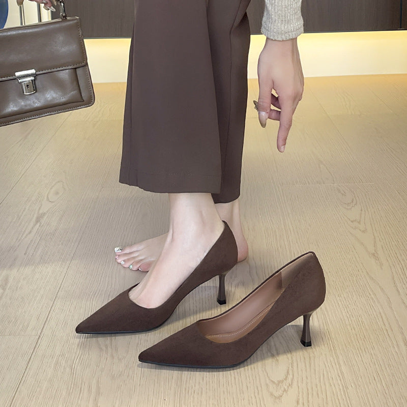 Women's Class Elegant Pointed Toe Stiletto Banquet Women's Fashion Shoes