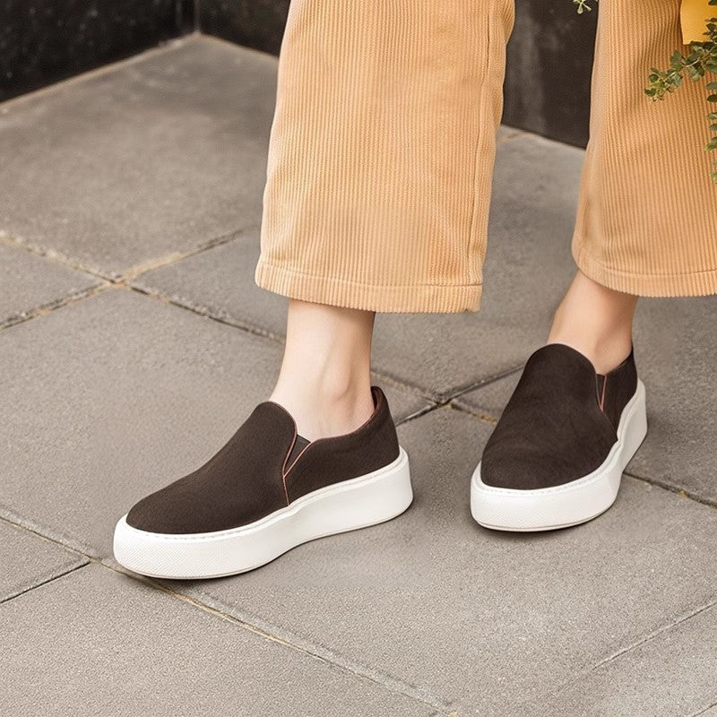 Men's Bow Long Dream Slip-on Lightweight Spring Platform Lazy Men's Casual Shoes