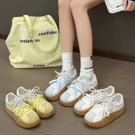 Women's Retro Thick-soled German Training Spring Comfortable Women's Sports Shoes