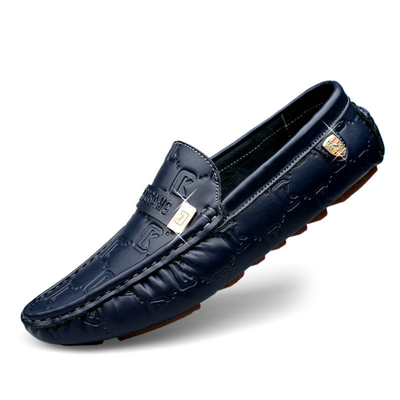 Men's Genuine Doug Trendy Korean Slip-on Soft Men's Shoes