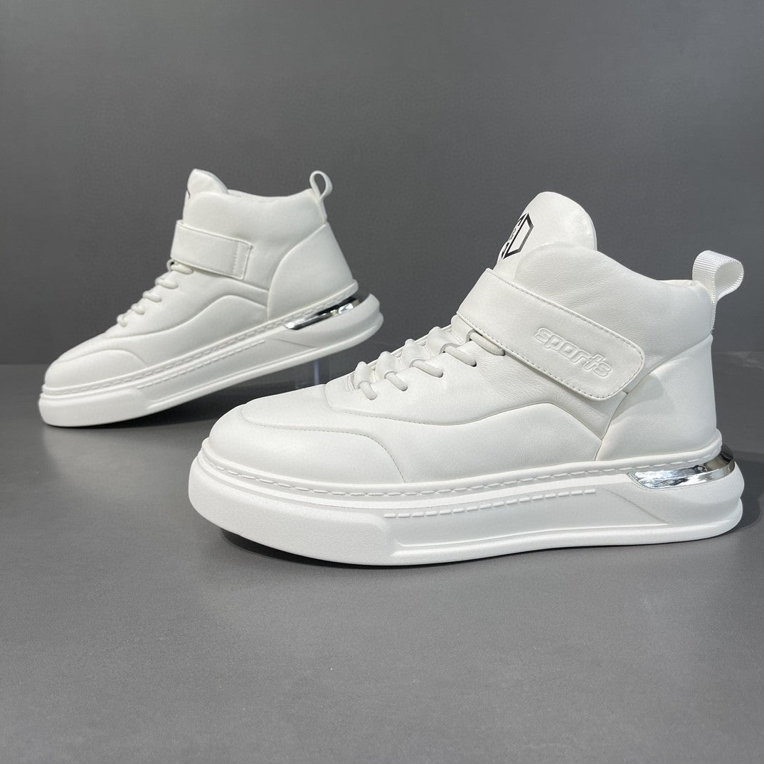 Men's White Board Fashion Boys Authentic Clunky Men's Sports Shoes