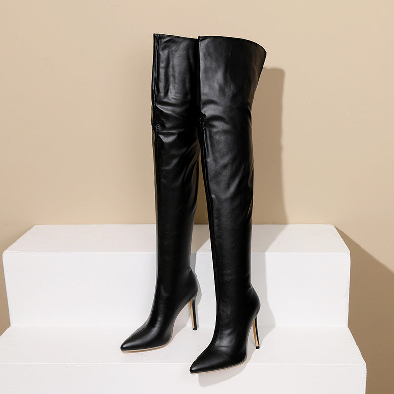 Plus Size Fashion Stiletto Super High Boots