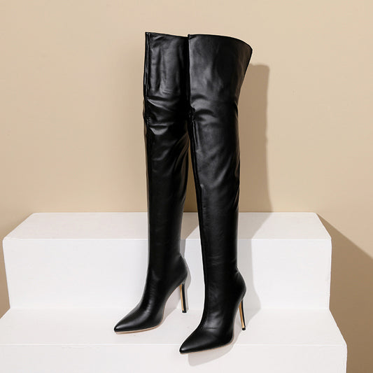 Plus Size Fashion Stiletto Super High Boots