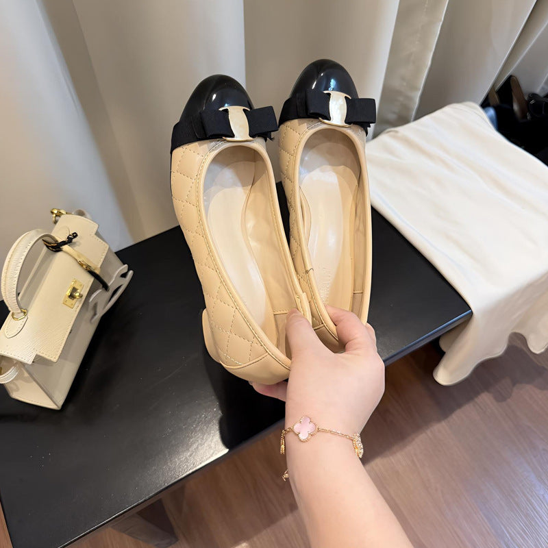 Women's Mary Jane Chunky Pumps High-grade Commuter Genuine Soft Kitten Not Women's Fashion Shoes