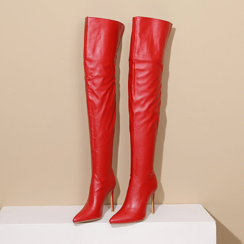 Plus Size Fashion Stiletto Super High Boots