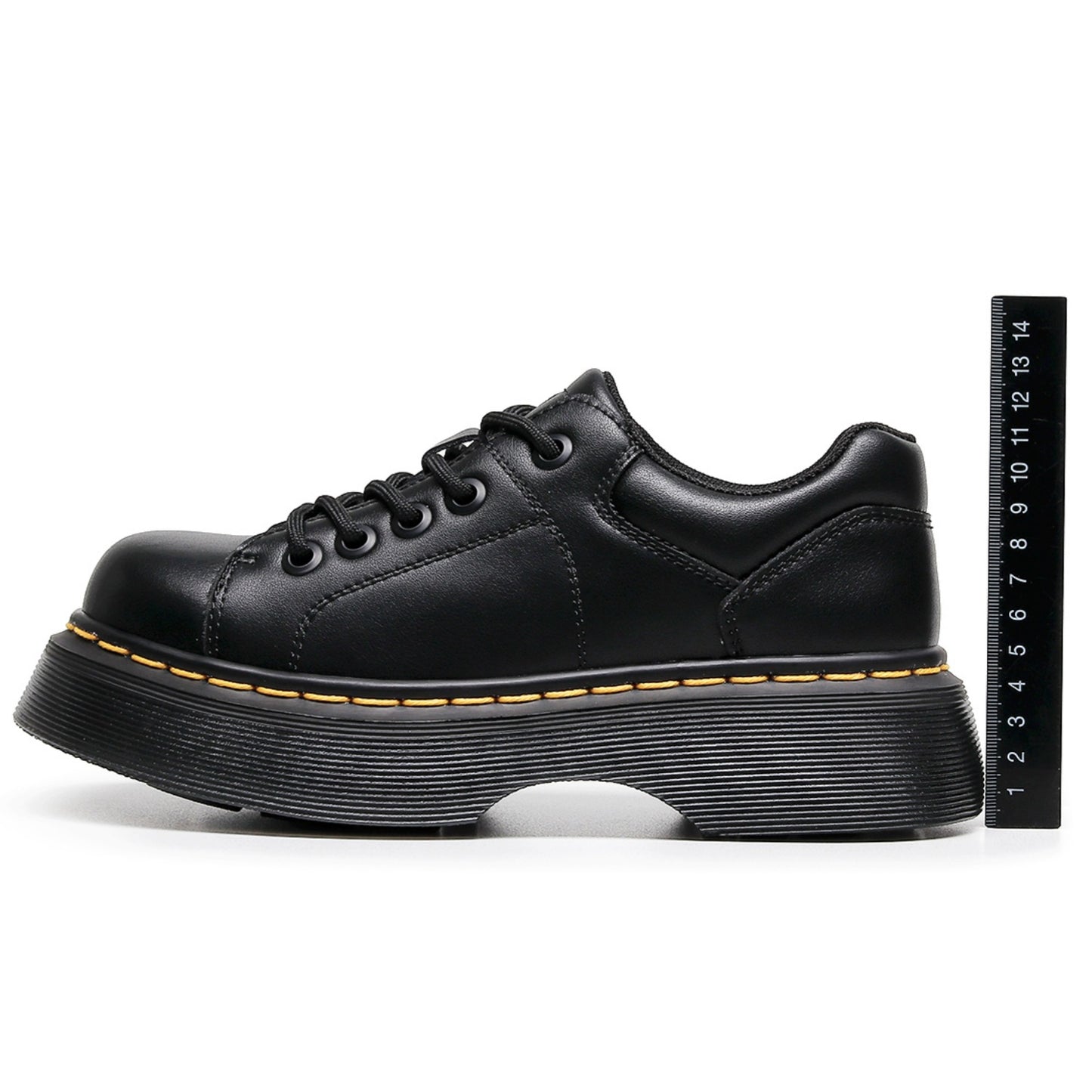 Women's Platform Genuine British Ankle Soft Leather Shoes