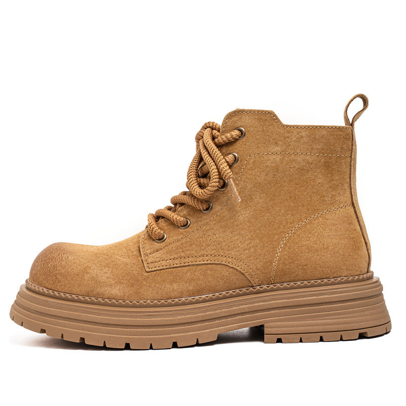 Men's Desert Autumn Couple Worker British Style Men's Martin Boots