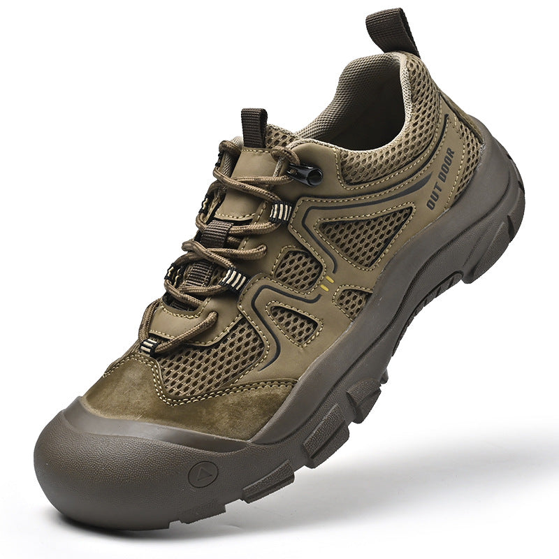 Men's Summer Mesh Soft Bottom Mountaineering Portable Outdoor Casual Shoes