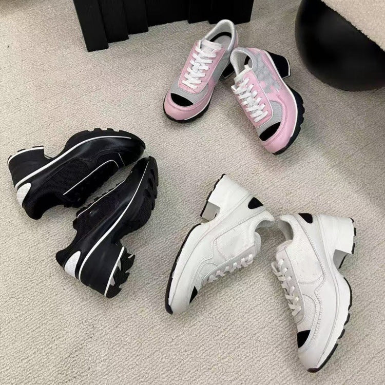 Thick Bottom Sports Skate White Fashion Women's Casual Shoes