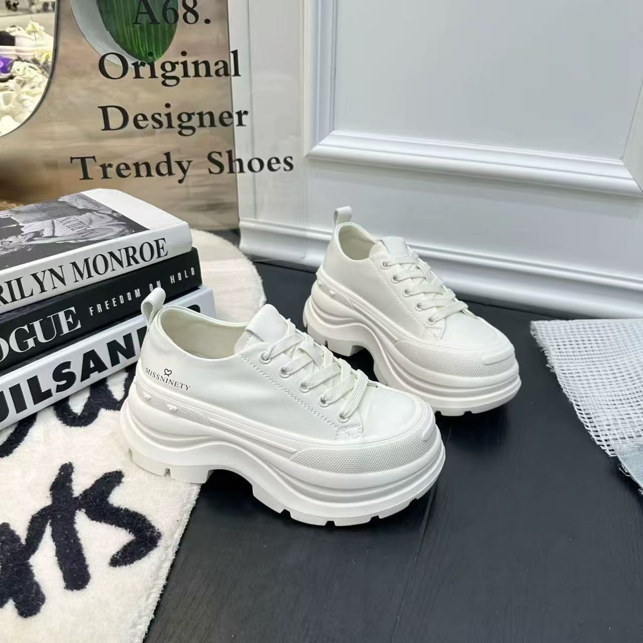 Women's Version European Goods Shell Toe Platform Women's Casual Shoes