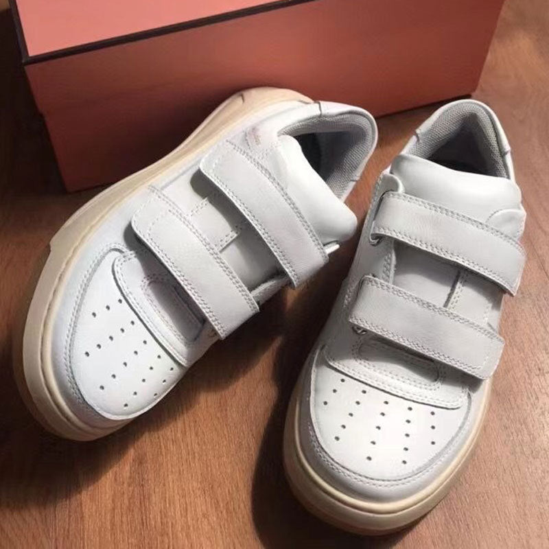 Women's Face White For Genuine Skate Cowhide Sports Casual Shoes