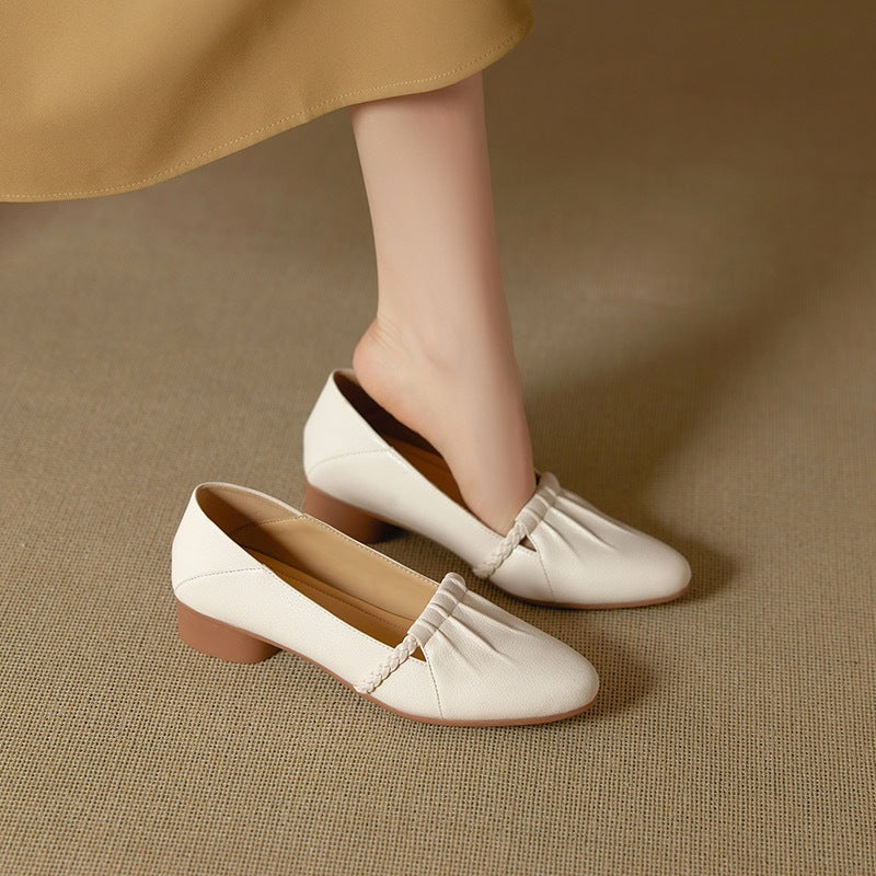 Women's Soft Bottom Pointed Toe Low Shallow Mouth Women's Fashion Shoes
