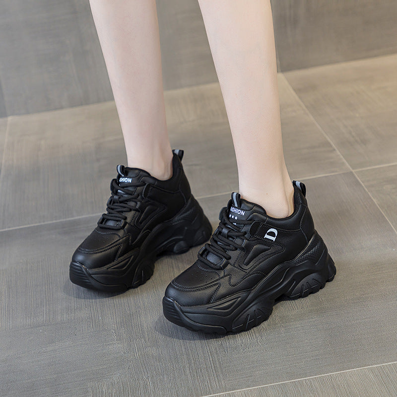 Women's Height Increasing Insole Dad Korean Style Women's Casual Shoes