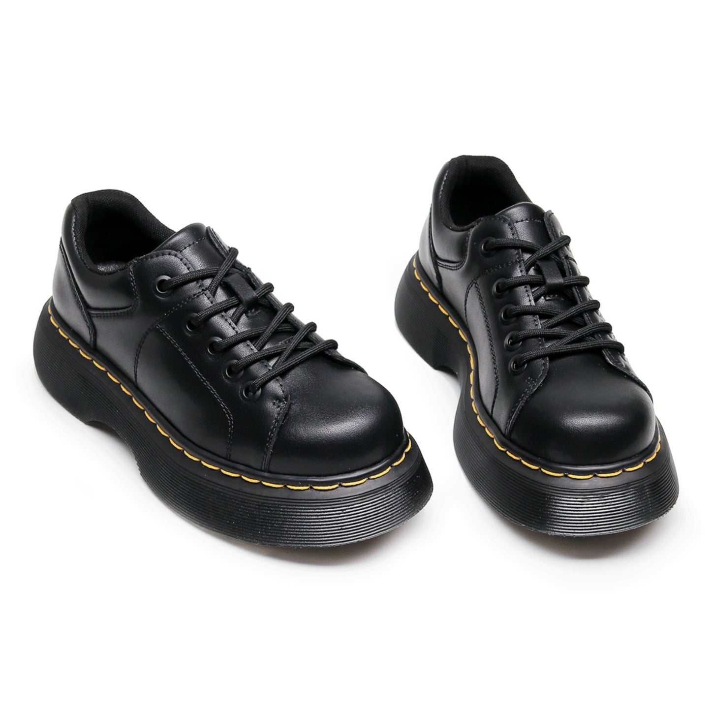 Women's Platform Genuine British Ankle Soft Leather Shoes